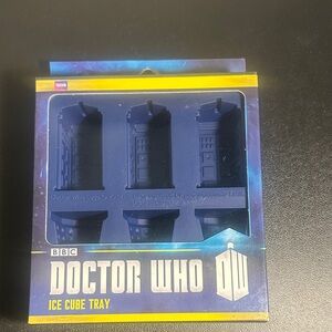 Doctor Who ice cube tray